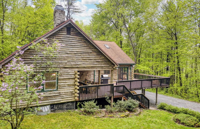 Half Moon by Avantstay 4BR Cabin w/ Large Deck & Yard w/ Patio & Outdoor Dining - Foto 36