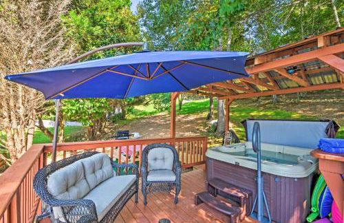 Nottely Lake Home with Hot Tub, Dock, Kayaks and Games - Foto 25