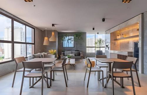 Flat Luxo com Coworking, Academia e Rooftop - WiFi 1Gb - Beira Mar 4 min - Foto 45