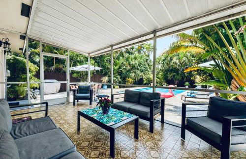 MIAMI Art Villa Heated Saltwater Pool with SPA EV - Foto 41