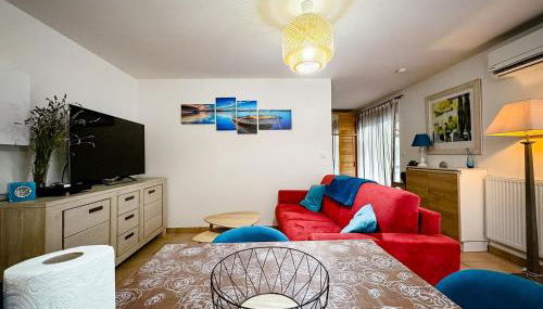 DREAM HOLIDAY 26 - Charmant T2 4 Pers 38m2 Terrasse de 14m2- Clim, Wifi, Parking - Sur RN7 au calme - au cœur de Livron sur Drôme à 5Km l'Autouroute Proximité A7 - Foto 5