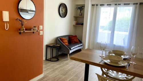 Le TerraBreizh, T2 cosy et confort avec parking privé, balcon et fibre - Foto 2