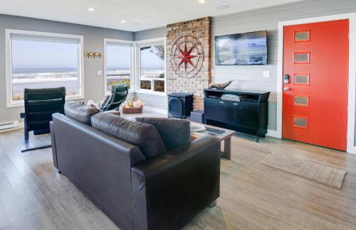 Ocean Front with Beautiful Views! The Beach House-Seal Rock - Foto 3