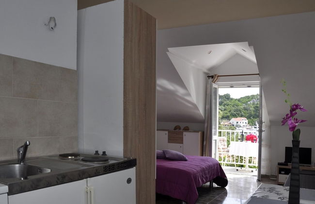 Apartment Danijela Mljet - Studio Apartment With Balcony and Sea View - Foto 4