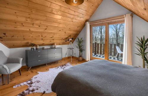 Lakefront Log Cabin, Private Lake Access w/Peloton - Foto 14