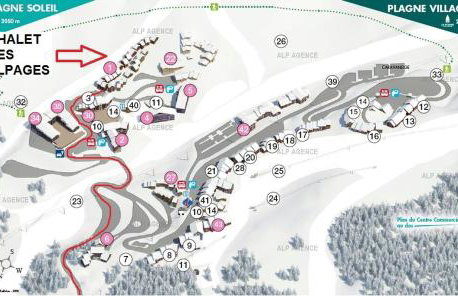Les Chalets Des Alpages - Chalet 8/10 pers - LES ALPAGES - PLAGNE SOLEIL - C11ALP MAE-6124 - Foto 4