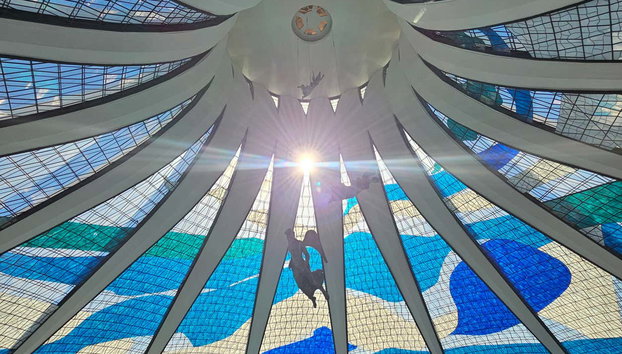 Brasilia Bus Tour - Photo 2, Fall in love with the interior of the Cathedral of Brasília