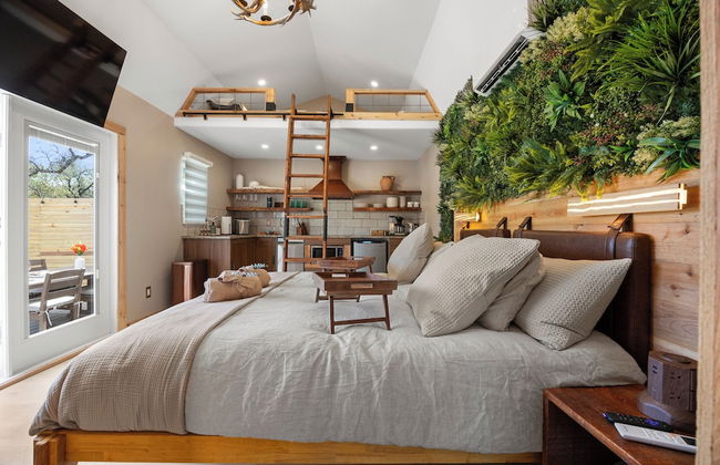 Secluded Luxury Couples cabin Sauna Pool - Foto 5