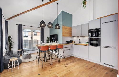 EDLER WOHNRAUM Schwanenteich-Penthouse mit Garage, Grill, Kaffeevollautomat, Klima, Lift & Terrasse - Foto 7