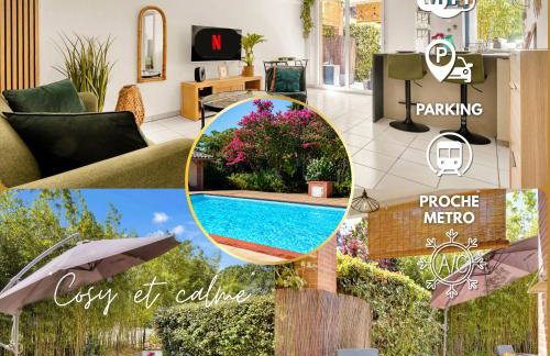 Le Ernest - Piscine, Parking & Jardin privé et Climatisation - Foto 1