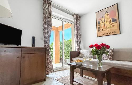 Appart avec terrasse, piscine et parking - Foto 6