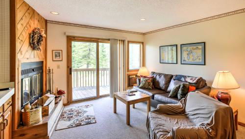 Condo on First Green with Deck at Schuss Mountain! - Foto 4