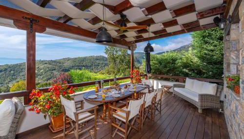 Aenaon Villa with Private Pool Panoramic view - Foto 5