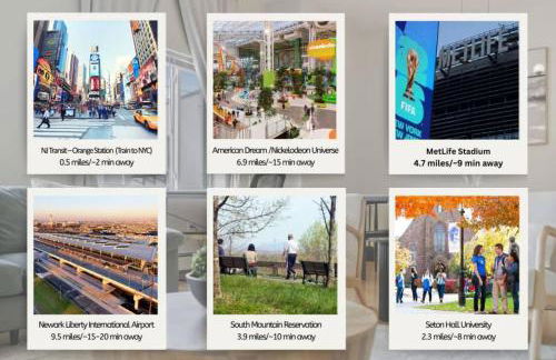 Cozy Gem 18Min to EWR, 8min > NYC Train + Parking - Foto 6