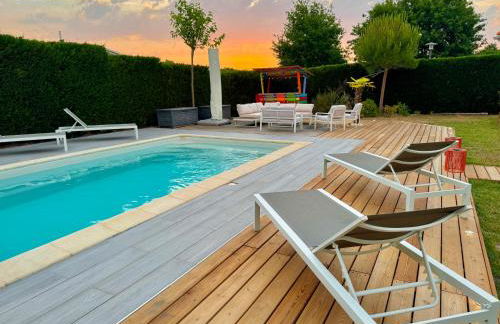 Arès, Villa Mapouchet, piscine - Foto 3