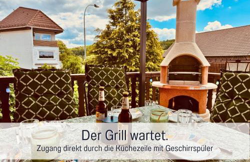 Großes Ferienhaus für 12 -17 Personen mit Whirlpool - Spielzimmer und Garten - Photo 66