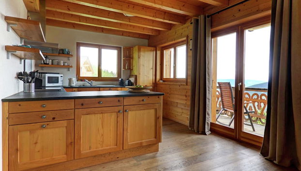 Modern Chalet with Hot Tub in Les Collons - Foto 5, Cocina privada