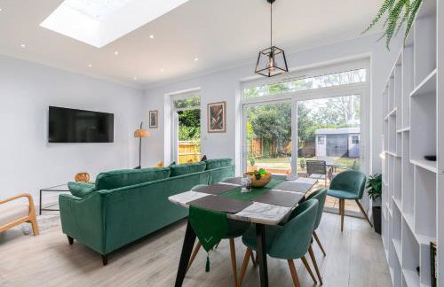 5 Bedroom, 3 Bathroom Modern House with Garden near Hampstead Heath Sleeps 10 - Foto 11
