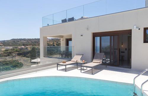 Villa Santa Ιrini 2 - With Heated Pool - Foto 8