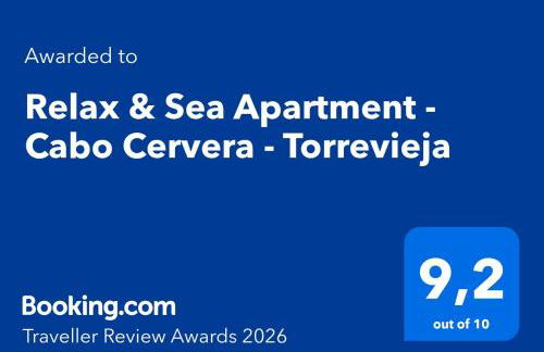 Torrevieja Relax & Sea view Apartment - Cabo Cervera - Foto 2