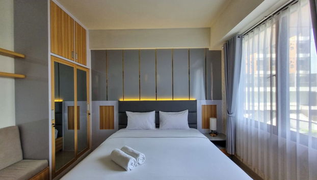 Best Place And Cozy Studio At Altuz Seturan Yogyakarta Apartment - Foto 2, Habitación