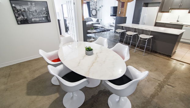 Essbereich im Zimmer