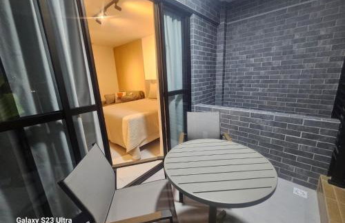 Studio Rooftop em frente ao Mar na Praia de itapua - Foto 27