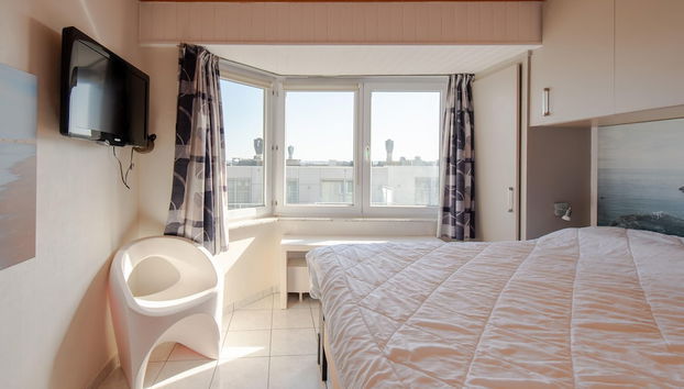 Apartment With Frontal sea View in Ostend - Foto 2, Habitación