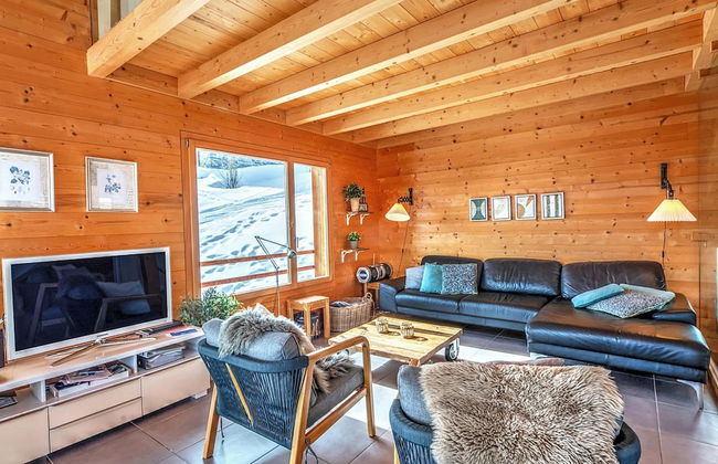 Stylish Chalet With Sauna in Heremence - Foto 9