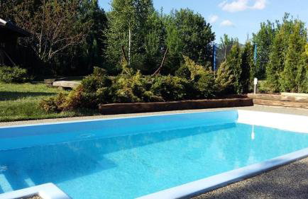 Dom Grabowa z sauną , podgrzewanym basenem i balią z hydromasażem - Foto 11