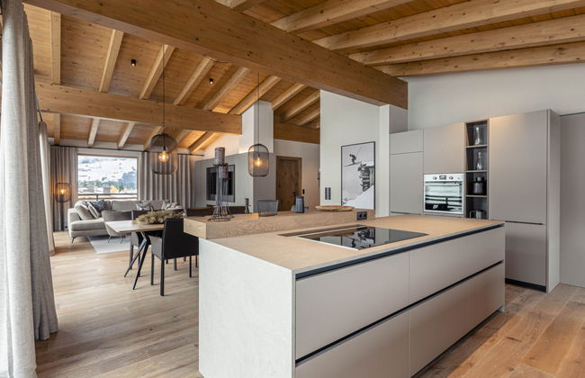 Penthouse mit 3 Schlafzimmern & Kamin - Foto 12