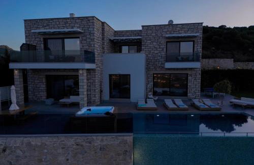 Paleokastro Villas with Private Heated Pool, Top Views - Next To Center - Top WiFi - Photo 23