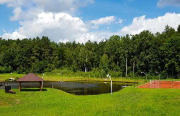 Domki cało roczne z własnym stawem nad jeziorem - Foto 13