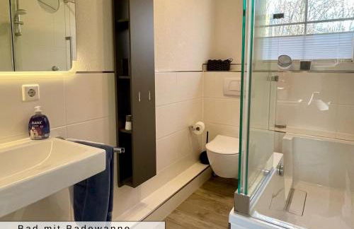 Harz Auszeit, Fewo Bergblicke, ruhig & besonders -2 Balkone, Jura Kaffeevollautomat, für Gäste mit Hund geeignet - Foto 12