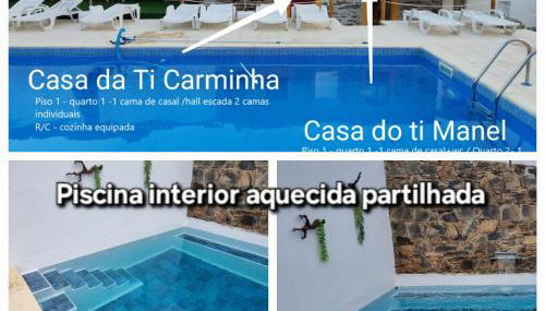 Piscina Interior aquecida - Monte Cimeiro e Casitas da Eira - Casa da Ti Carminha - Foto 2