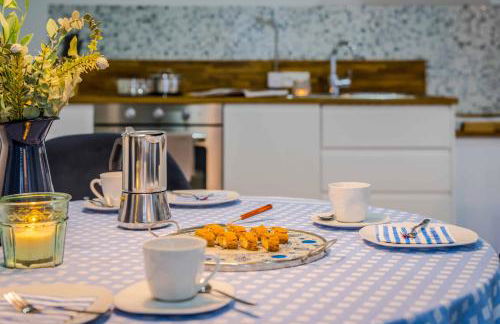 Modernes Apartment BLUES in ruhiger Altstadtlage perfekt für Paare Genießer und Auszeiten in der Weinregion Ihr gemütliches Zuhause in Besigheim - Foto 6