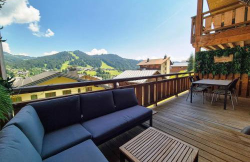 NEW ! HOLY COW - LES GETS - Proche pistes et centre - Souplex Design 4 chambres - 10 personnes - Idéal 8 personnes - Foto 12