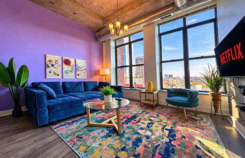 Modern and Bright 2BR on Michigan Ave with Optional Parking and Gym Access Near Soldier Field & Grant Park - Foto 1