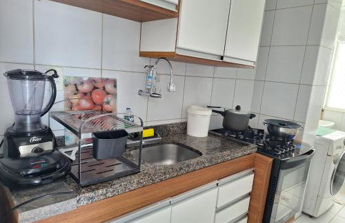 Ajuflat- Seu lar perto da Praia e da Orla de Atalaia com Ar condicionado e piscina - Foto 68