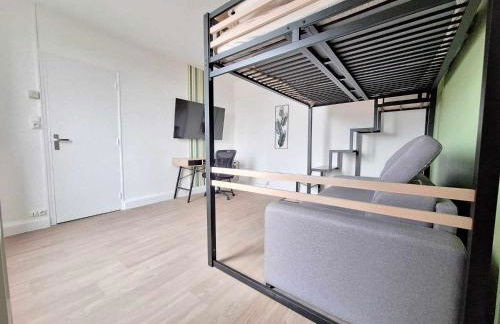 Elodie - Cosy 5 pers' - Gare - Wifi - 3 lits - Foto 7