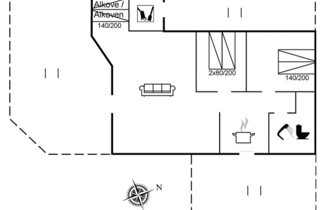 2 bedroom House in Sønderho with terrace - Photo 14