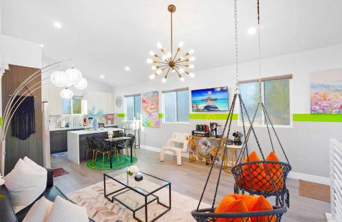 A - 3BR NoHo Pad with Patio - Sleeps 12 - Free Parking - 15m to Universal - FIFA World Cup SoFi - Foto 8