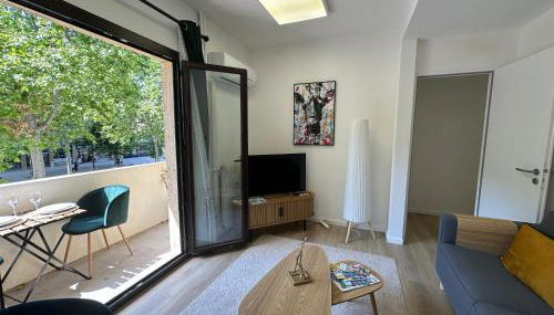 L'étape Aixoise - appartement climatisé terrasse centre ville Rotonde cours Mirabeau allées provençales - Foto 2