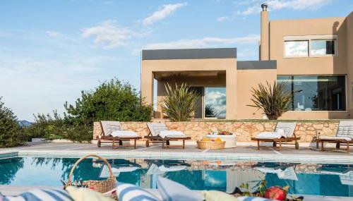 Villa Mariposa - panoramic sea view - near Chania city - Foto 5, Garden