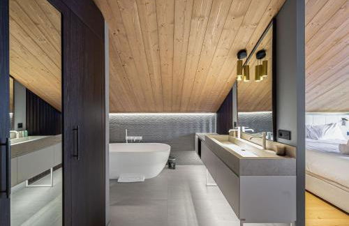 Chalet moderne avec jacuzzi et animaux admis, proche pistes Méribel - FR-1-566-56 - Foto 17