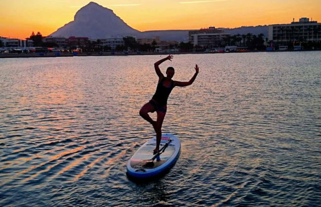 Night Paddle Surf Tour in Jávea - Foto 6