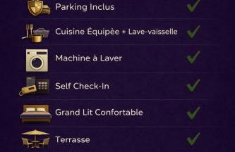 Studio Terrasse et parking, 4 pers par ALP Chartres - Foto 2