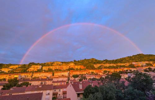 1BR Apartment T2 54m2 Onde Marine 2nd floor Lift Wifi AC Parking - Foto 4