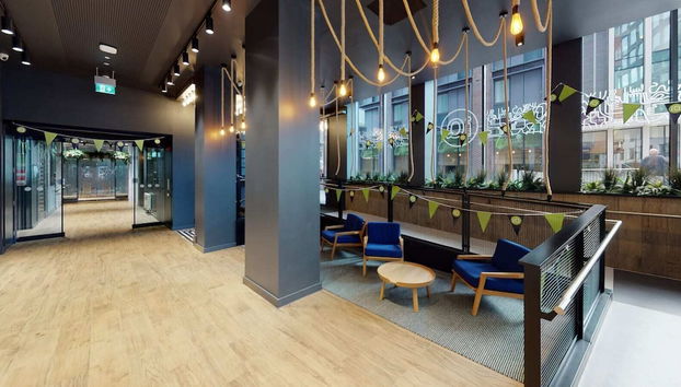 Zona de estar del vestíbulo