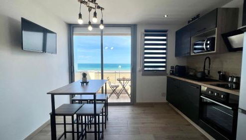 Appartement COSY, VUE MER avec Parking Privatif - Foto 5, stove, pet friendly, minibar